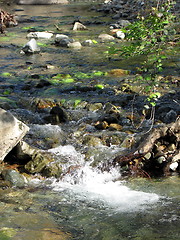 Image showing Water on the move