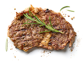 Image showing freshly grilled beef entrecote steak