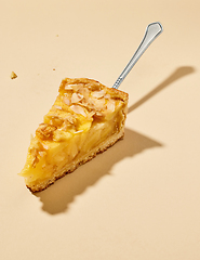 Image showing piece of apple cake