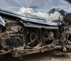 Image showing car damaged