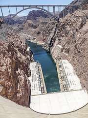 Image showing around Hoover Dam