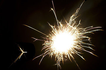 Image showing sparkler