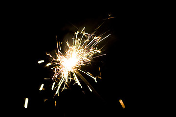 Image showing sparkler