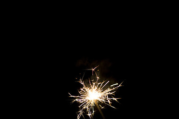 Image showing sparkler