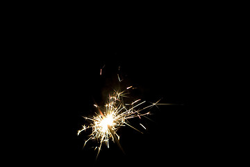 Image showing sparkler