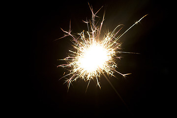 Image showing sparkler