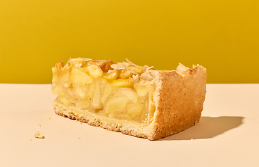 Image showing piece of apple cake