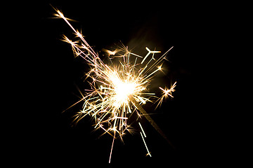 Image showing sparkler