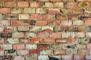 Image showing grungy brick wall texture