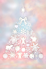 Image showing Christmas Tree Fantasy Festive North Pole Design