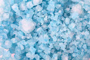 Image showing Background of bath salt 