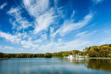 Image showing Kamsamolskaje Voziera lake, Minsk, Belarus