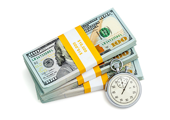 Image showing Time is money