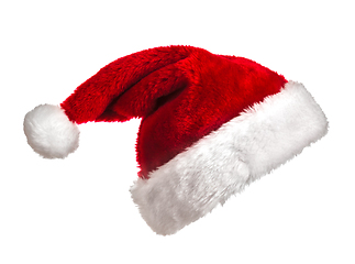 Image showing Santa hat on white