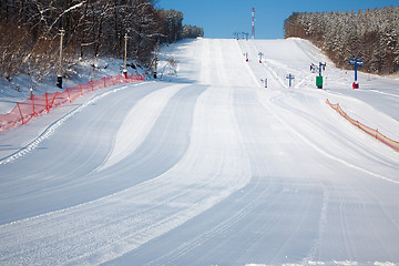 Image showing Alpine ski resort