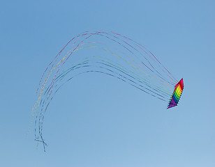 Image showing Stack of 12 stunt kites