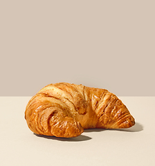 Image showing freshly baked croissant