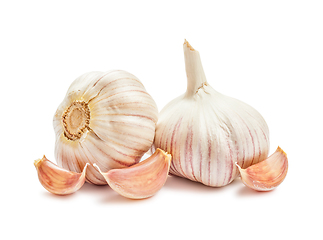 Image showing Garlic isolated