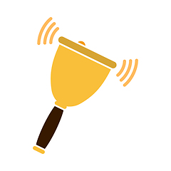 Image showing School Hand Bell Icon