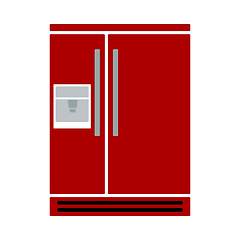 Image showing Wide Refrigerator Icon