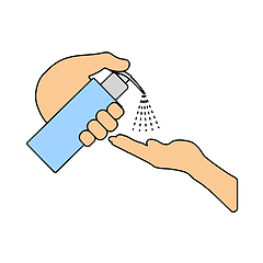 Image showing Dispenser Of Liquid Soap Icon