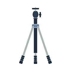 Image showing Icon Of Photo Tripod