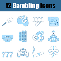 Image showing Gambling Icon Set