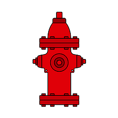 Image showing Fire Hydrant Icon