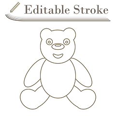 Image showing Teddy Bear Icon