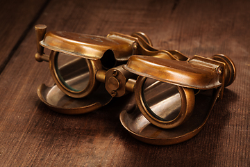 Image showing Vintage opera glasses binoculars