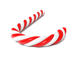 Image showing Chrismas candy cane isolated