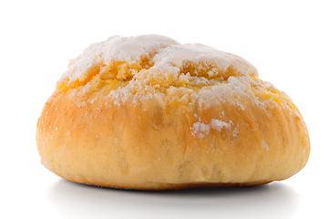 Image showing Traditional Portuguese coconut pastry called Pao de Deus