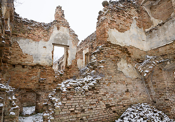 Image showing castle ruins in Europe