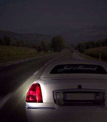 Image showing Car on the highway