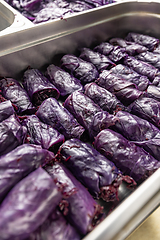 Image showing Braised red cabbage