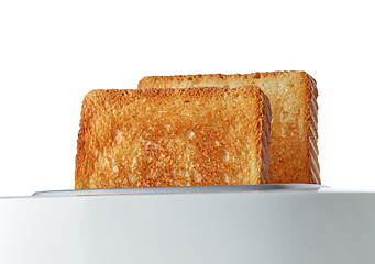 Image showing toasted bread slices