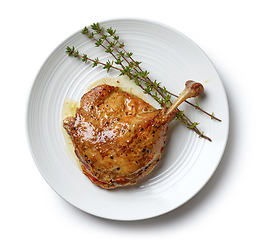 Image showing duck leg confit