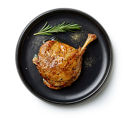 Image showing duck leg confit