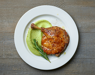 Image showing duck leg confit