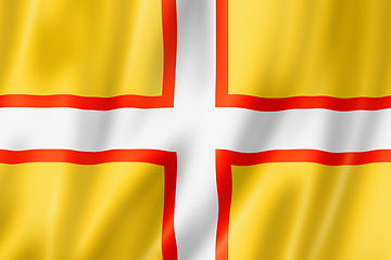 Image showing Dorset County flag, UK