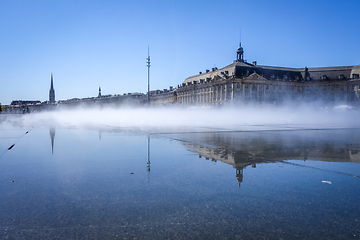 Image showing Water Mirror in Bordeaux, France