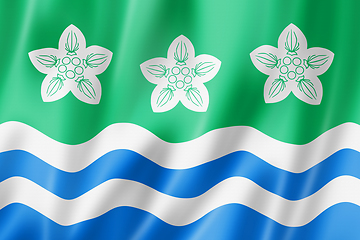 Image showing Cumberland County flag, UK