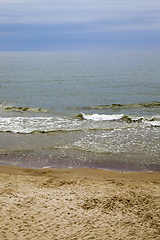 Image showing small waves on the Baltic sea