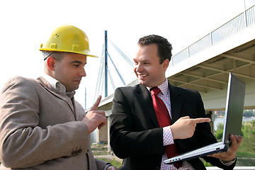 Image showing two businessman 
