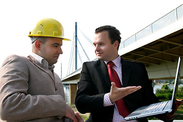 Image showing two businessman 