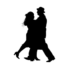 Image showing Dancer Silhouette