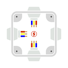 Image showing Electrical Junction Box Icon