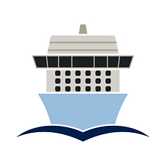 Image showing Cruise Liner Icon