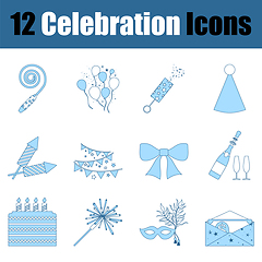 Image showing Celebration Icon Set