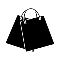 Image showing Two Shopping Bags Icon